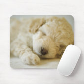 Slepende porseleinpupil 2 muismat (Met muis)