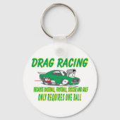 slepende race 1 sleutelhanger (Voorkant)