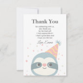 slet, schattig, dierlijk, bedankt! kaart (Voorkant)