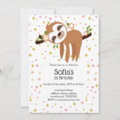 slet, schattige sloep, dierlijk voorbeeld kaart (Voorkant)