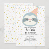 slet, schattige sloep, dierlijk voorbeeld kaart (Voorkant / Achterkant)