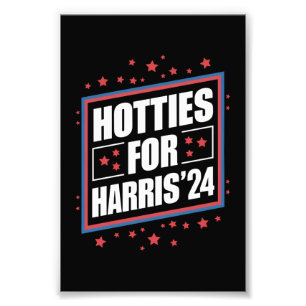 Sletten voor Kamala Harris Foto Afdruk