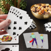 sletter meisje pokerkaarten (Insitu)