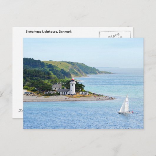 Sletterhage Lighthouse, Denemarken Briefkaart (Voorkant / Achterkant)