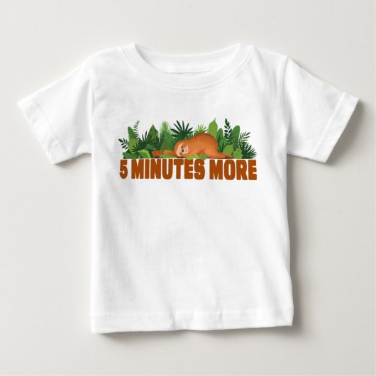 Sleuf 5 minuten meer Funny Napping Cute (Voorkant)
