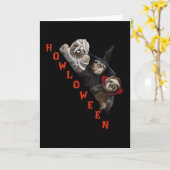 Sleuf - Aangepast, Happy Halloween Shirt sleuf - G Kaart (Gele Bloem)