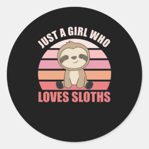 Sleuf - Alleen een meisje dat van de Sloten houdt Ronde Sticker