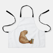 Sleuf als gealigneerd skater met gealigneerde scha schort (Voorkant)