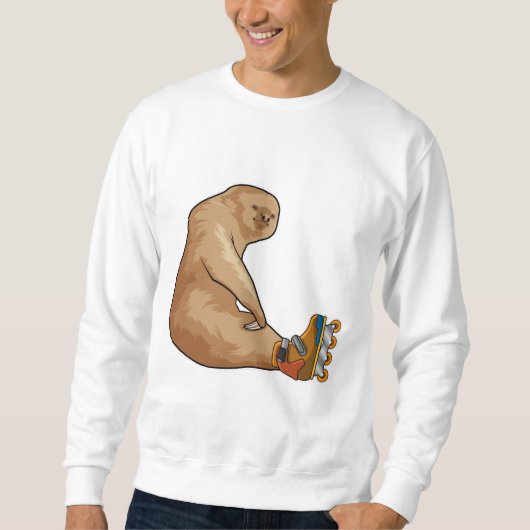 Sleuf als gealigneerd skater met gealigneerde scha trui (Voorkant)