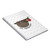 Sleuf Apple Tree Chevron Teacher-laptop Notitieboek (Rechterzijde)