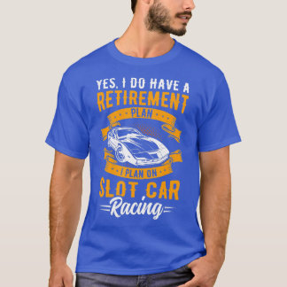 Sleuf-auto met raceplan Race Track Racer C T-shirt