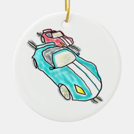 Sleuf Autoracen Keramisch Ornament