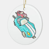 Sleuf Autoracen Keramisch Ornament (Links)