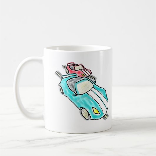 Sleuf Autoracen Koffiemok (Links)