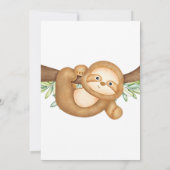 Sleuf Baby shower Book Request Enclosure Card Kaart (Achterkant)