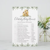 Sleuf Baby shower Kinderspel (Staand voorkant)