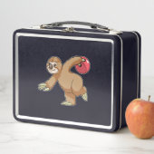 Sleuf bij Bowling met Bowling-bal (In situ)