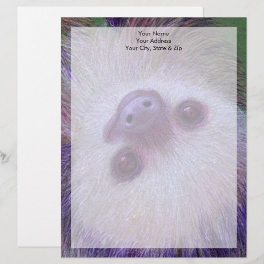 Sleuf Briefhoofd Sjabloon (Voorkant / Achterkant)