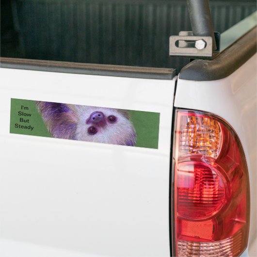 Sleuf Bumpersticker (Op Truck)