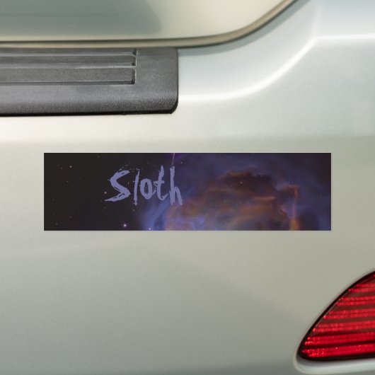 Sleuf Bumpersticker (Op auto)
