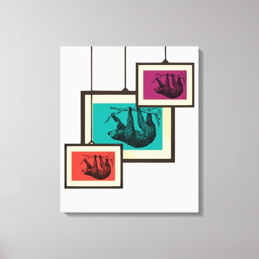 Sleuf Canvas Afdruk (Voorkant)