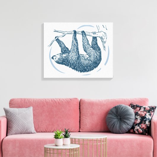  sleuf canvas afdruk (Insitu (Woonkamer))