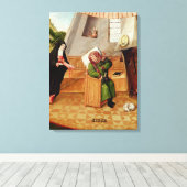 Sleuf Canvas Afdruk (Insitu (Houten vloer))