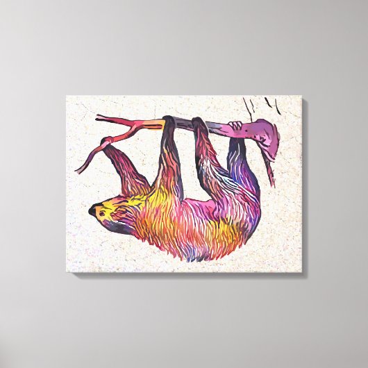 Sleuf Canvas Afdruk (Voorkant)