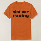 Sleuf Car Racing T-shirt (Design voorkant)