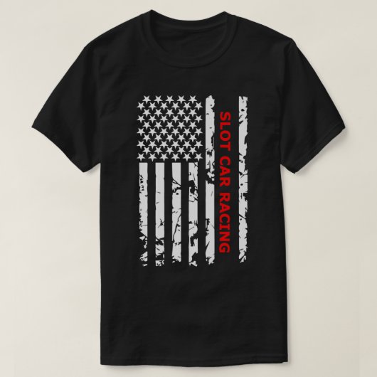 Sleuf Car Racing T-shirt (Design voorkant)
