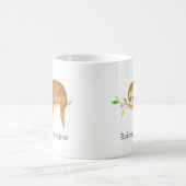 Sleuf cartoon op maat koffiemok (Center)