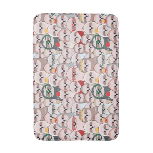 Sleuf Comic Patroon Badmat (Voorkant Verticaal)