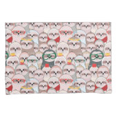 Sleuf Comic Patroon Kussensloop (Voorkant-Rechts)