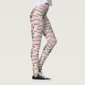 Sleuf Comic Patroon Leggings (Rechts)