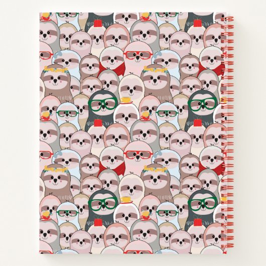 Sleuf Comic Patroon Notitieboek (Achterkant)