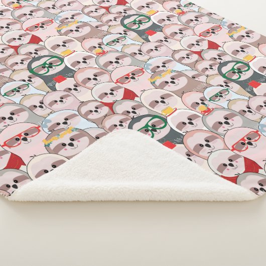 Sleuf Comic Patroon Sherpa Deken (3/4)