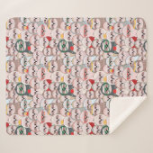 Sleuf Comic Patroon Sherpa Deken (Voorkant (horizontaal))