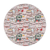 Sleuf Comic Patroon Snijplank (Voorkant)