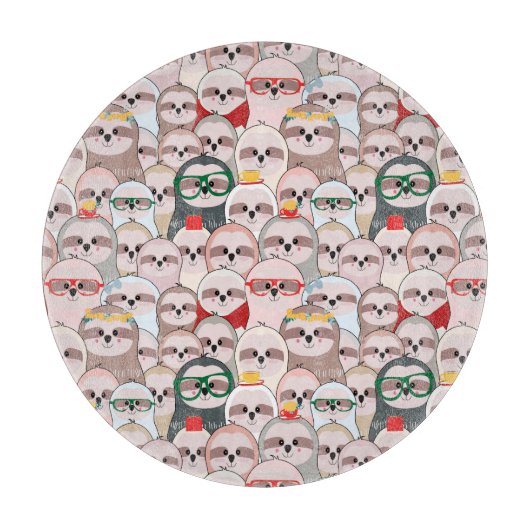 Sleuf Comic Patroon Snijplank (Voorkant)