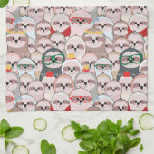 Sleuf Comic Patroon Theedoek (Gevouwen)