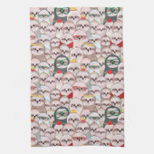 Sleuf Comic Patroon Theedoek (Verticaal)