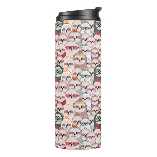 Sleuf Comic Patroon Thermosbeker (Gedraaid links)