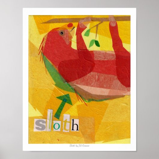 Sleuf Critter Collage Poster (Voorkant)