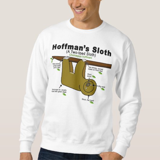 Sleuf-design sweatshirt (Voorkant)
