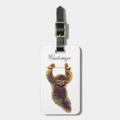 Sleuf die uit Thunder_Cove hangt Bagagelabel (Voorkant verticaal)