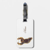 Sleuf die uit Thunder_Cove hangt Bagagelabel (Achterkant verticaal)