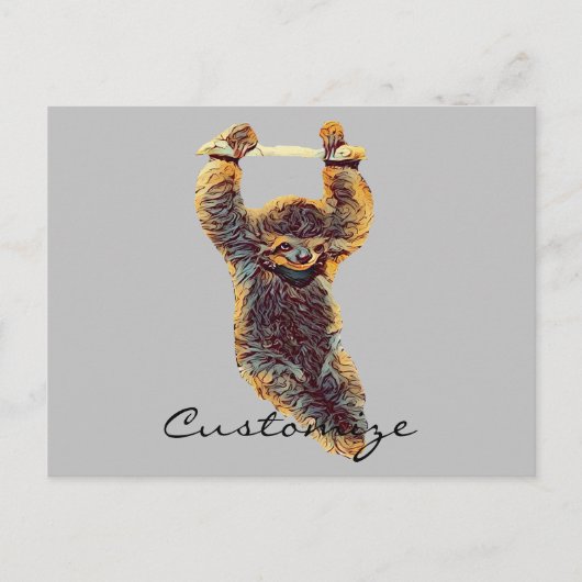 Sleuf die uit Thunder_Cove hangt Briefkaart (Voorkant)