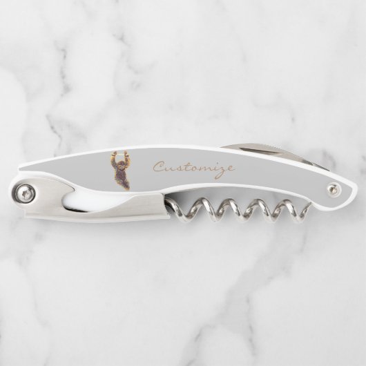 Sleuf die uit Thunder_Cove hangt Kurkentrekker (Voorkant)