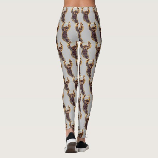 Sleuf die uit Thunder_Cove hangt Leggings (Achterkant)