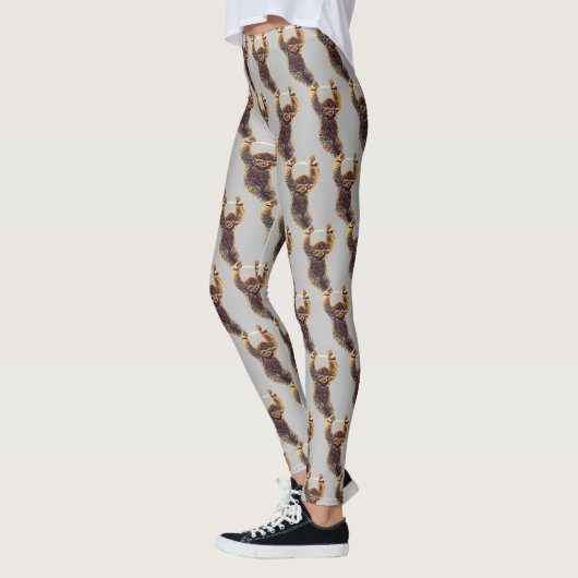 Sleuf die uit Thunder_Cove hangt Leggings (Links)